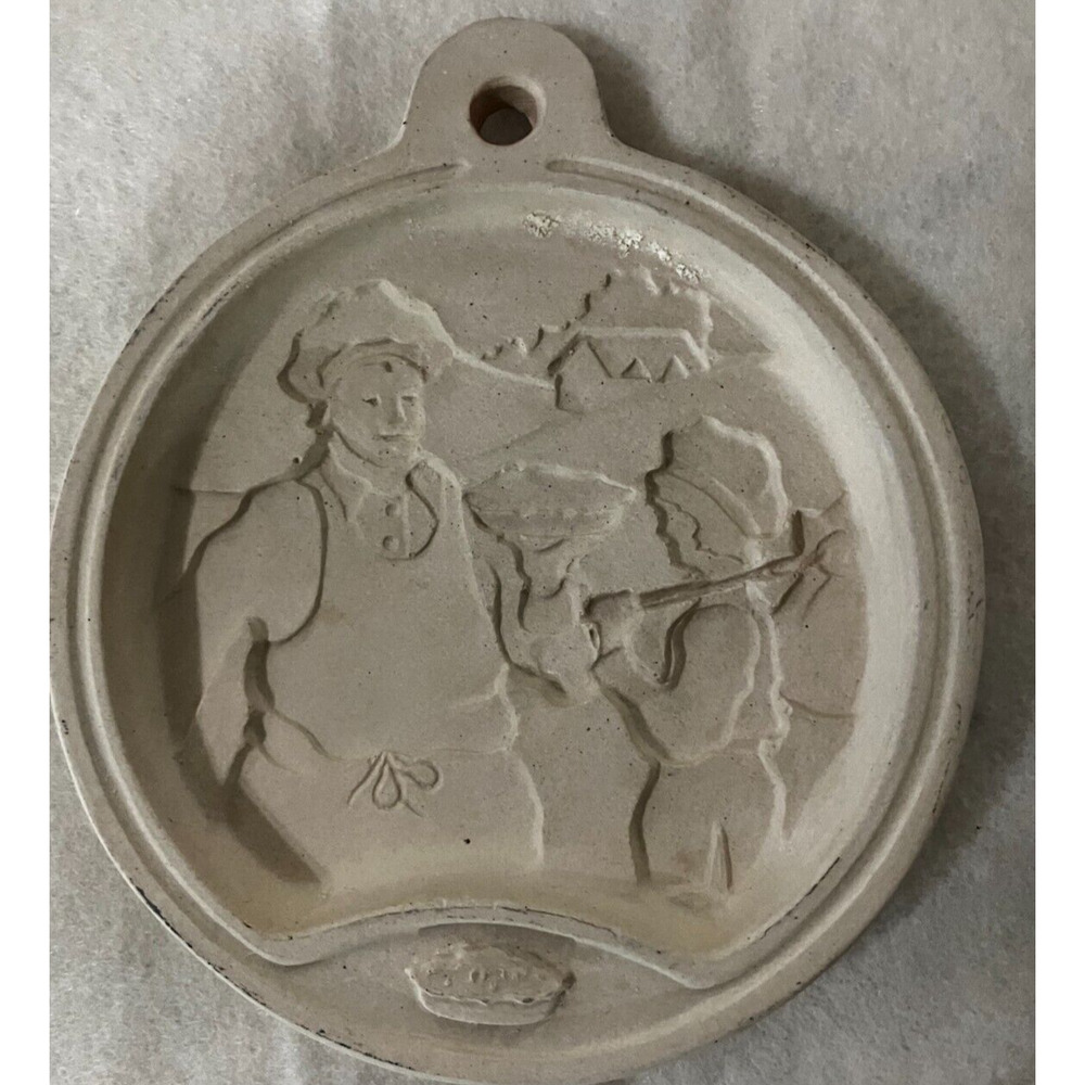 SASSAFRAS Super Stone Vintage 1993 COOKIE MOLD - 5” Simple Simon FAIRY TALE